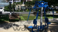 Площадка для воркаута в городе Нячанг №4067 Маленькая Советская фото